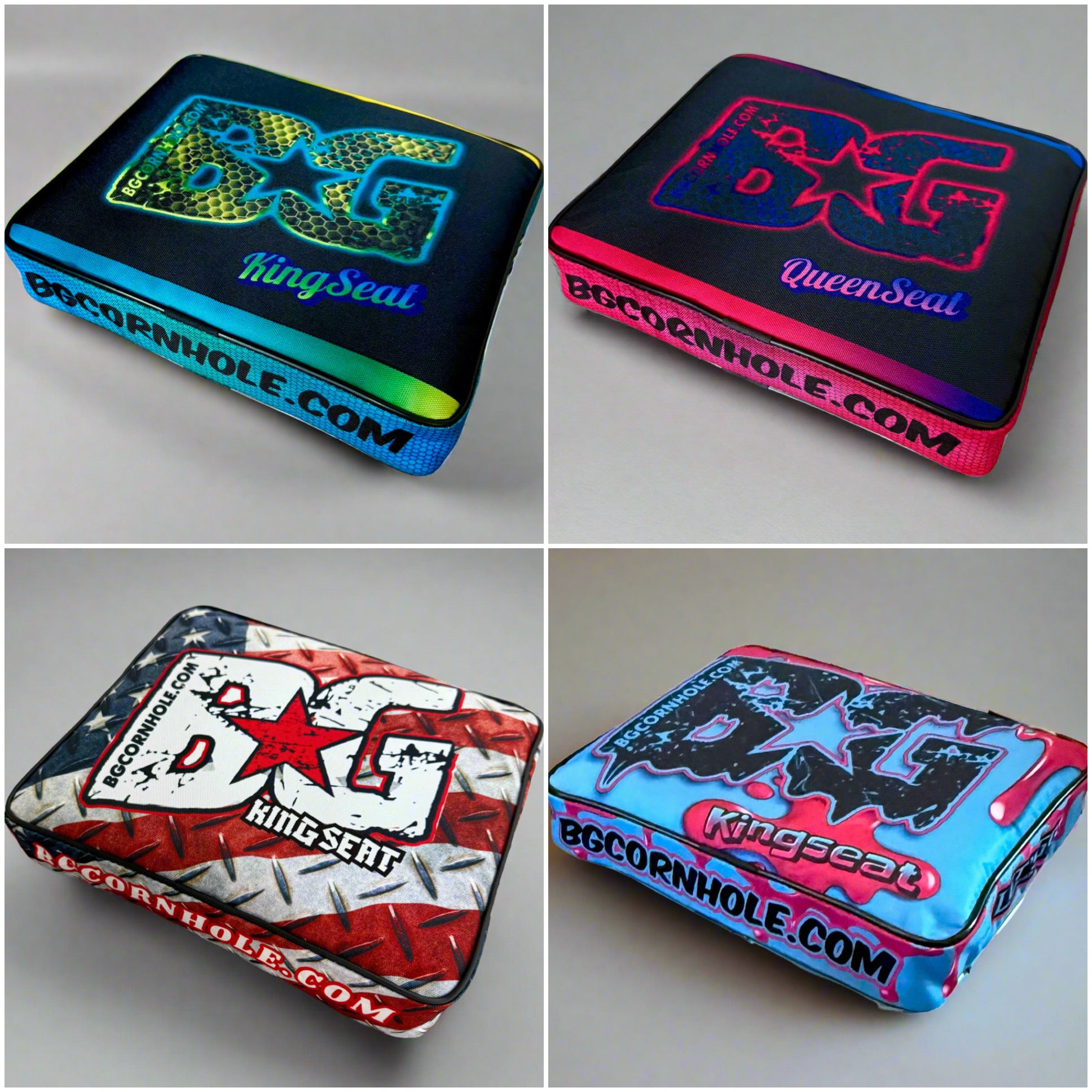 zico BUM BAG “King Of the Zungle” グッズ BG KingSeat/QueenSeat Cushion for Zuca – BG Cornhole