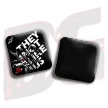 Load image into Gallery viewer, 2026 BG Multiple Bag Models &quot;They Not Like Us&quot; - ACL Pro Stamped Cornhole Bags - SET OF 4 BAGS