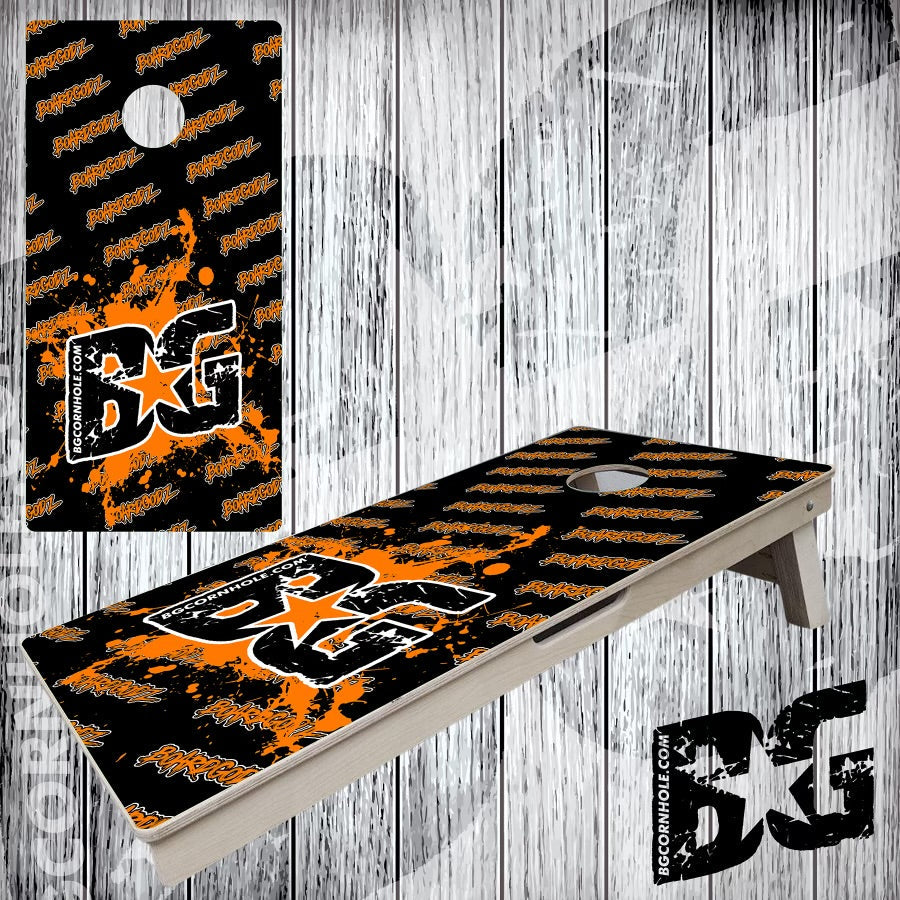 BG "BoardGodz Splatter" Cornhole Boards - Elite Model