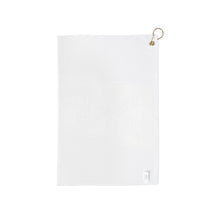 Load image into Gallery viewer, Gold BG Golf Towel
