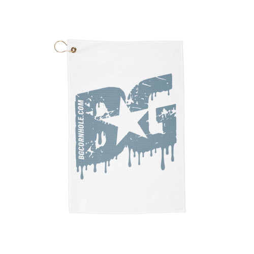 Blue Drip BG Golf Towel