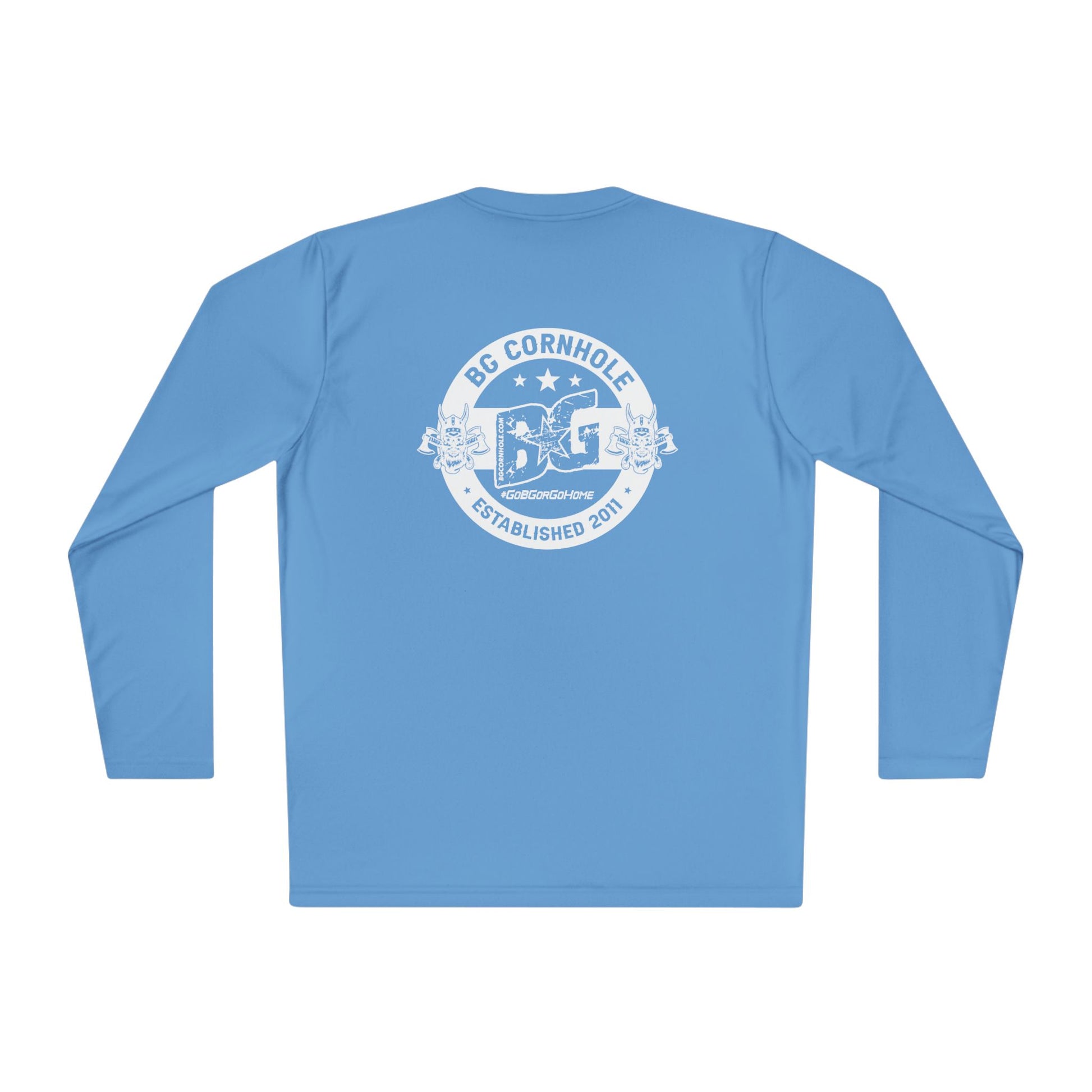 BG Unisex Lightweight Polyester Long Sleeve Tee - Multiple Colors