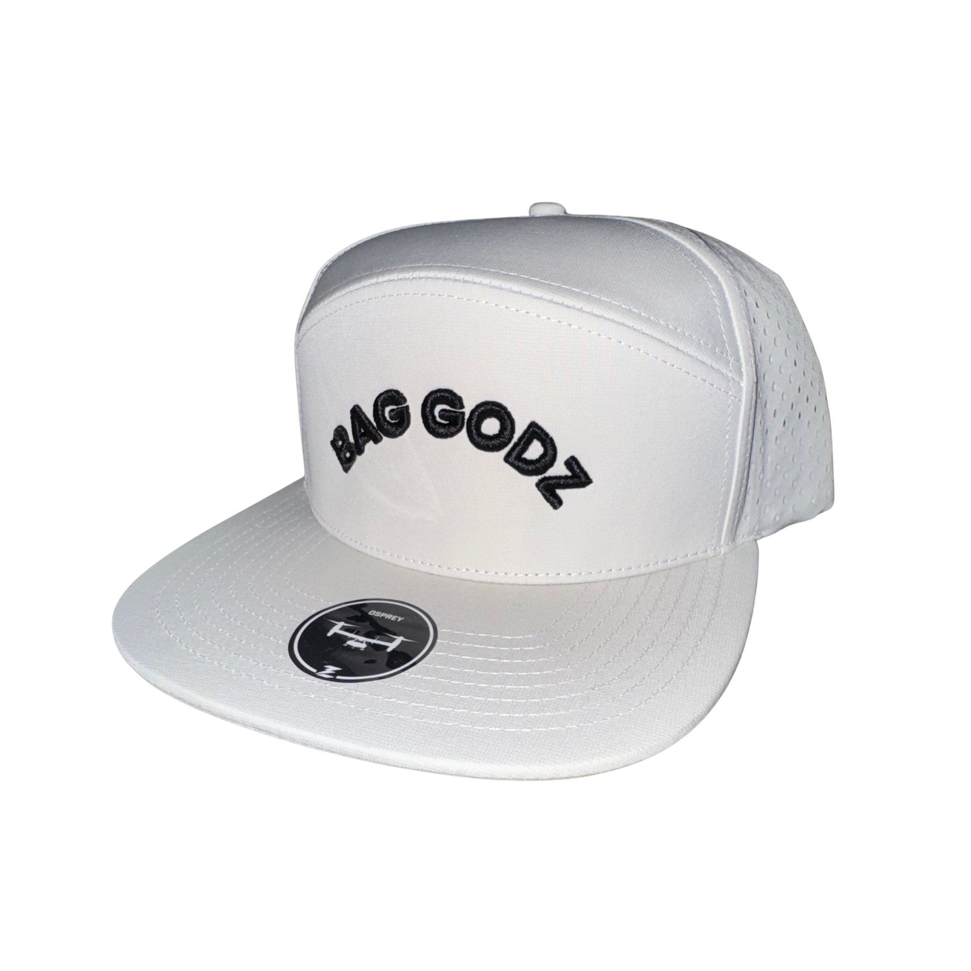 Creme BAGGODZ Zapped Osprey 7 Panel Hat