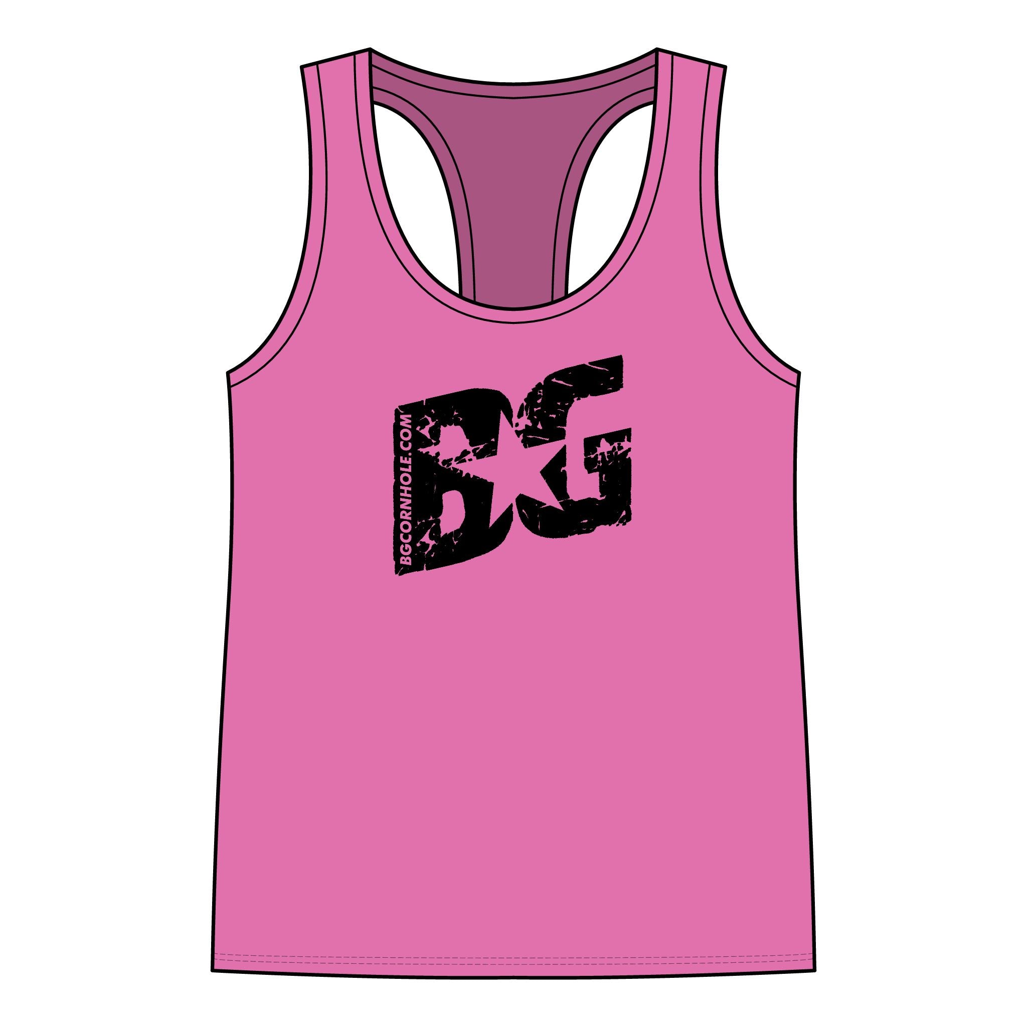 BG Women's Jersey Racerback Tank - Multiple Colors