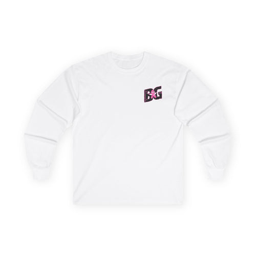 BG Pink Ribbon Unisex Long Sleeve Shirt - Multiple Colors