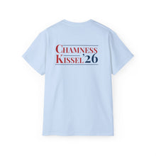 Load image into Gallery viewer, Chamness + Kissel Unisex Tee - Multiple Colors