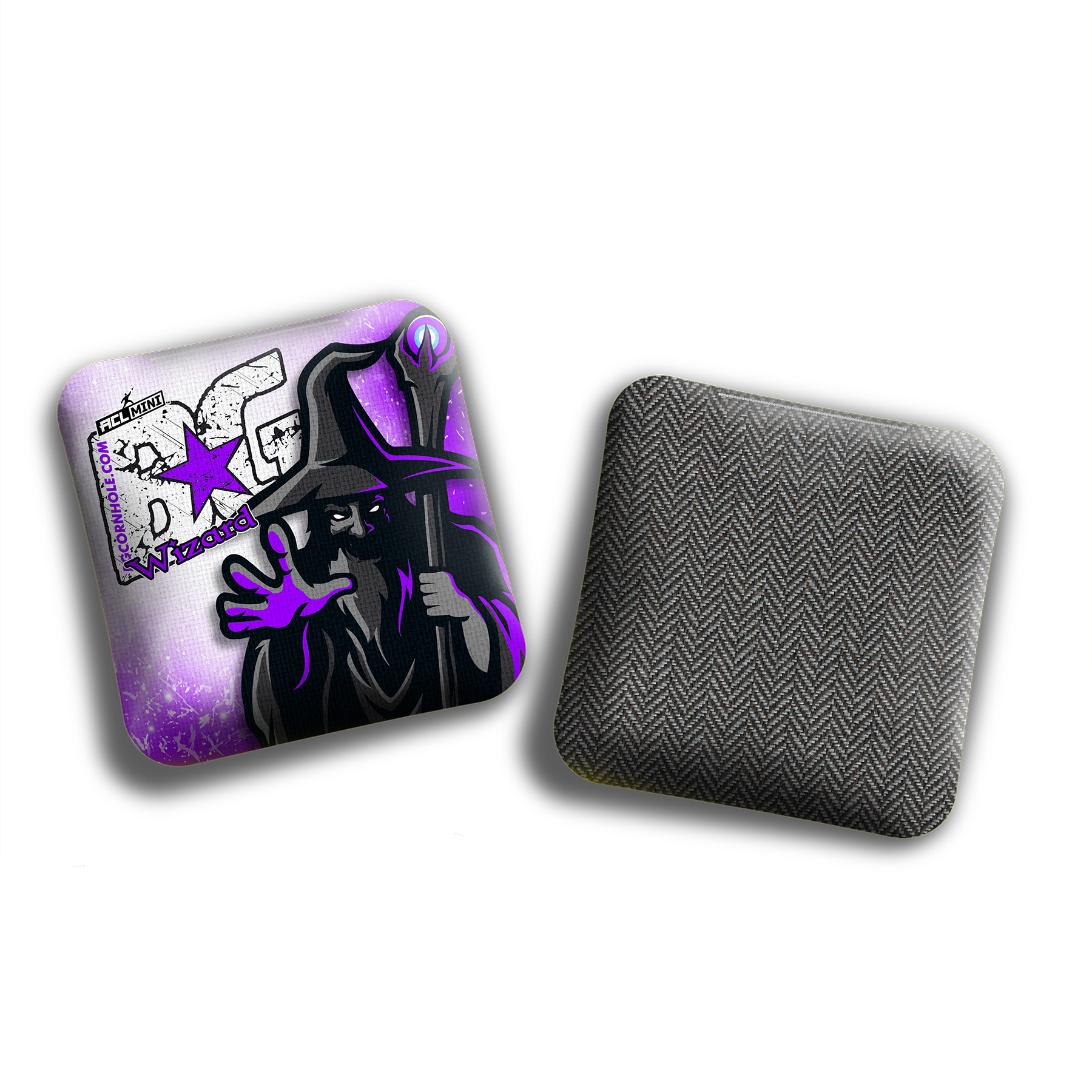BG Wizard 4" Mini Cornhole Bags - “OG WIZARD” - Set of 4 Bags