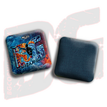 Load image into Gallery viewer, 2026 BG Multiple Bag Models &quot;Triple Crown Fire and Ice” Collab - ACL Pro Stamped Cornhole Bags - SET OF 4 BAGS