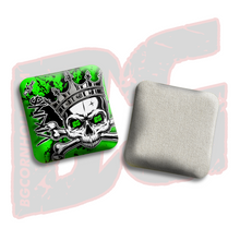 Load image into Gallery viewer, 2026 BG Comp Viking - "Skull King" - ACL Comp Stamped Cornhole Bags - SET OF 4 BAGS