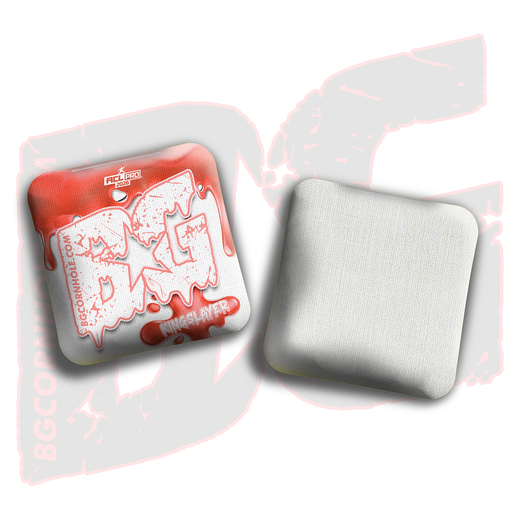 2026 BG Kingslayer "Drip" - ACL Pro Stamped Cornhole Bags - SET OF 4 BAGS
