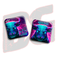 Load image into Gallery viewer, 2026 BG Comp Samurai - "Charge" - ACL Comp Stamped Cornhole Bags - SET OF 4 BAGS