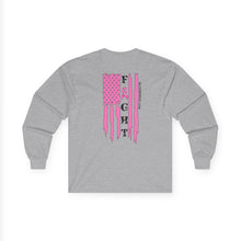 Load image into Gallery viewer, BG Pink Ribbon Unisex Long Sleeve Shirt - Multiple Colors