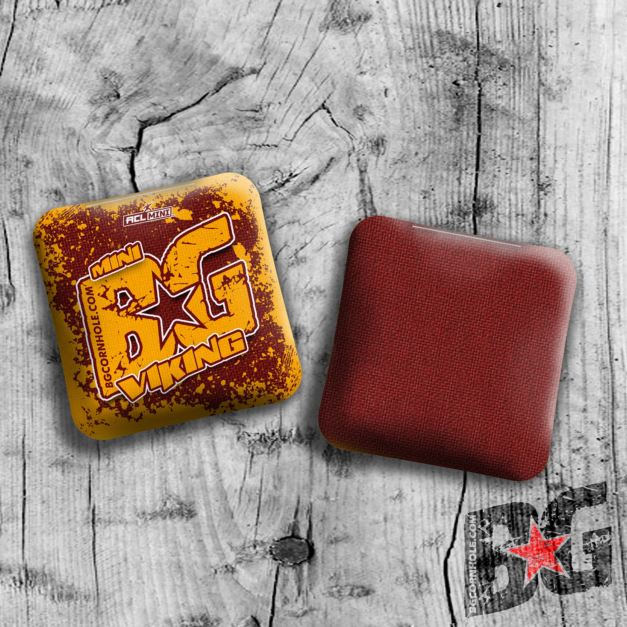 BG Viking 4" Mini Cornhole Bags - “STANDARD” - Set of 4 Bags