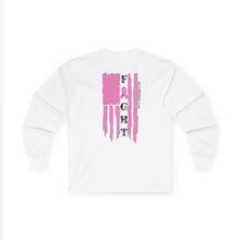 Load image into Gallery viewer, BG Pink Ribbon Unisex Long Sleeve Shirt - Multiple Colors