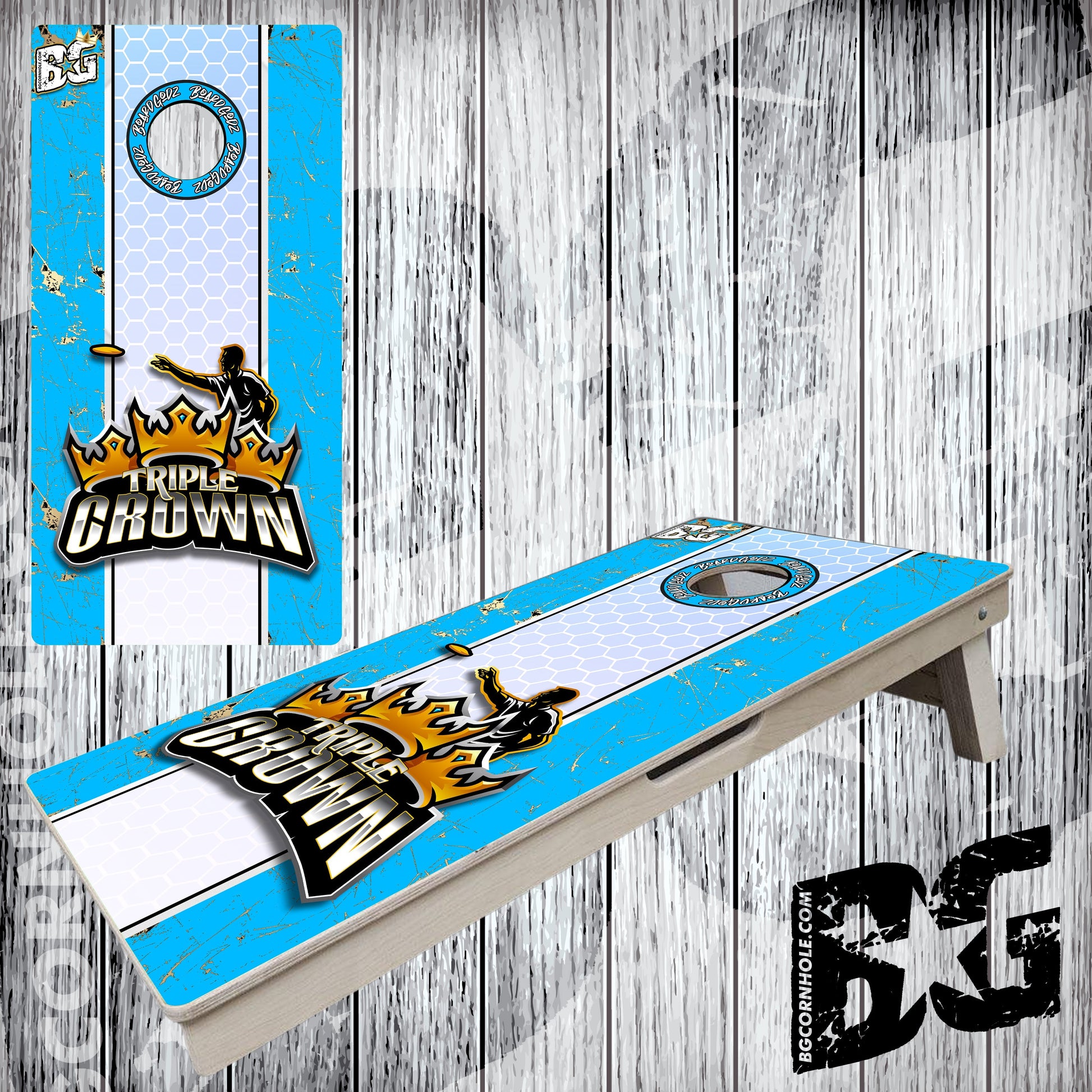 BG "Triple Crown" Cornhole Boards - Elite Model