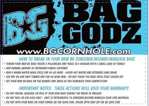 Proper BG Bag Break In Method – BG Cornhole