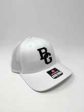 Load image into Gallery viewer, White 112 Trucker Hat - Colored Embroidery - RICHARDSON