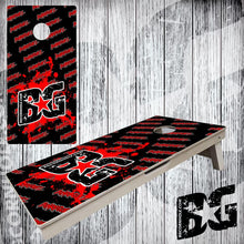 Load image into Gallery viewer, BG "BoardGodz Splatter" Cornhole Boards - Elite Model