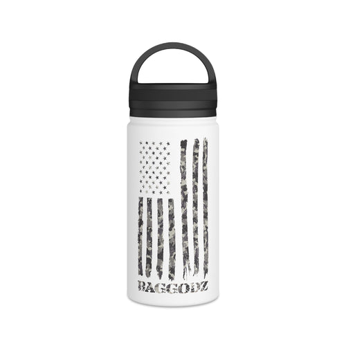 Baggodz Flag Stainless Steel Water Bottle - Multiple Sizes