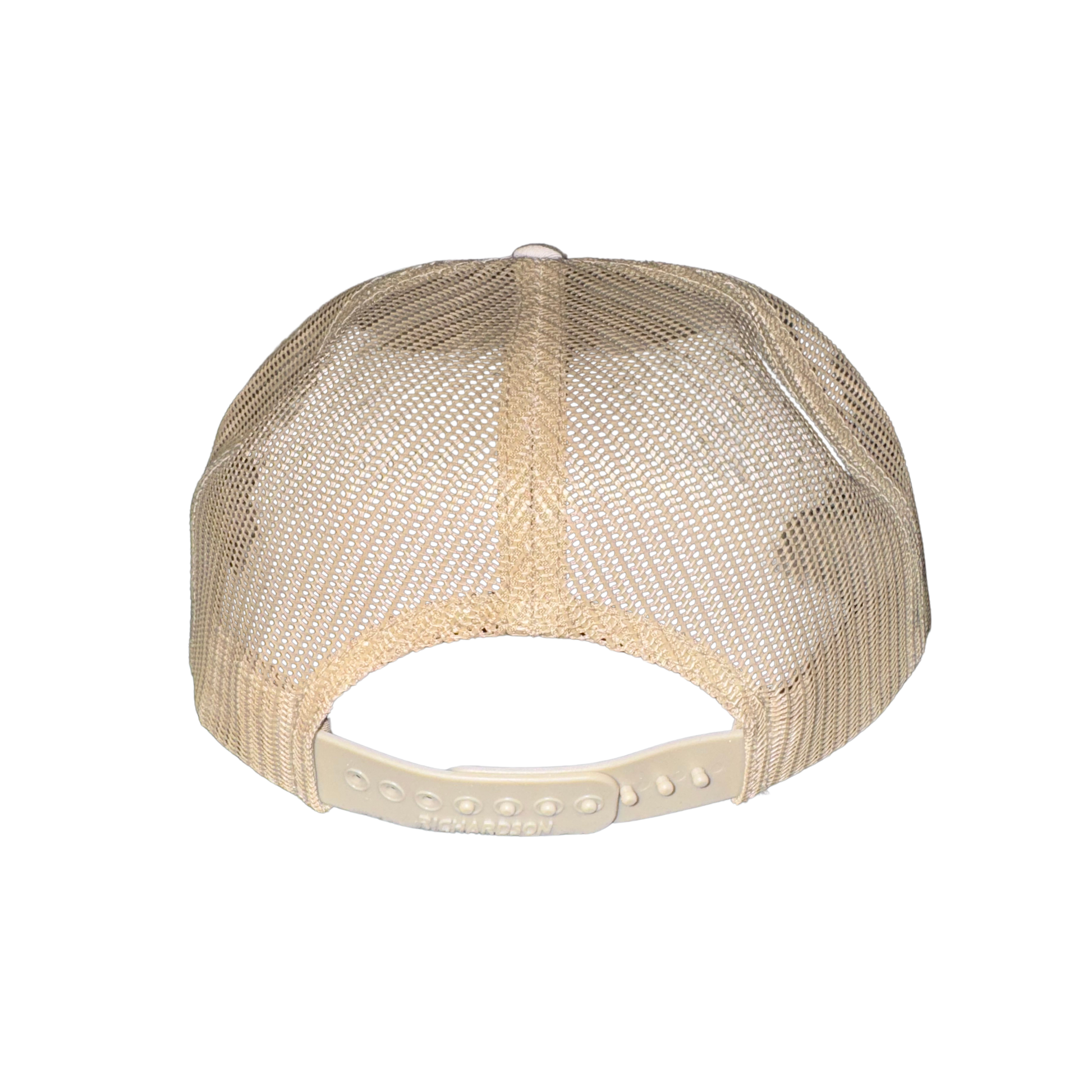 Brown Camo BG Richardson Flat bill - 7 Panel Snap Back