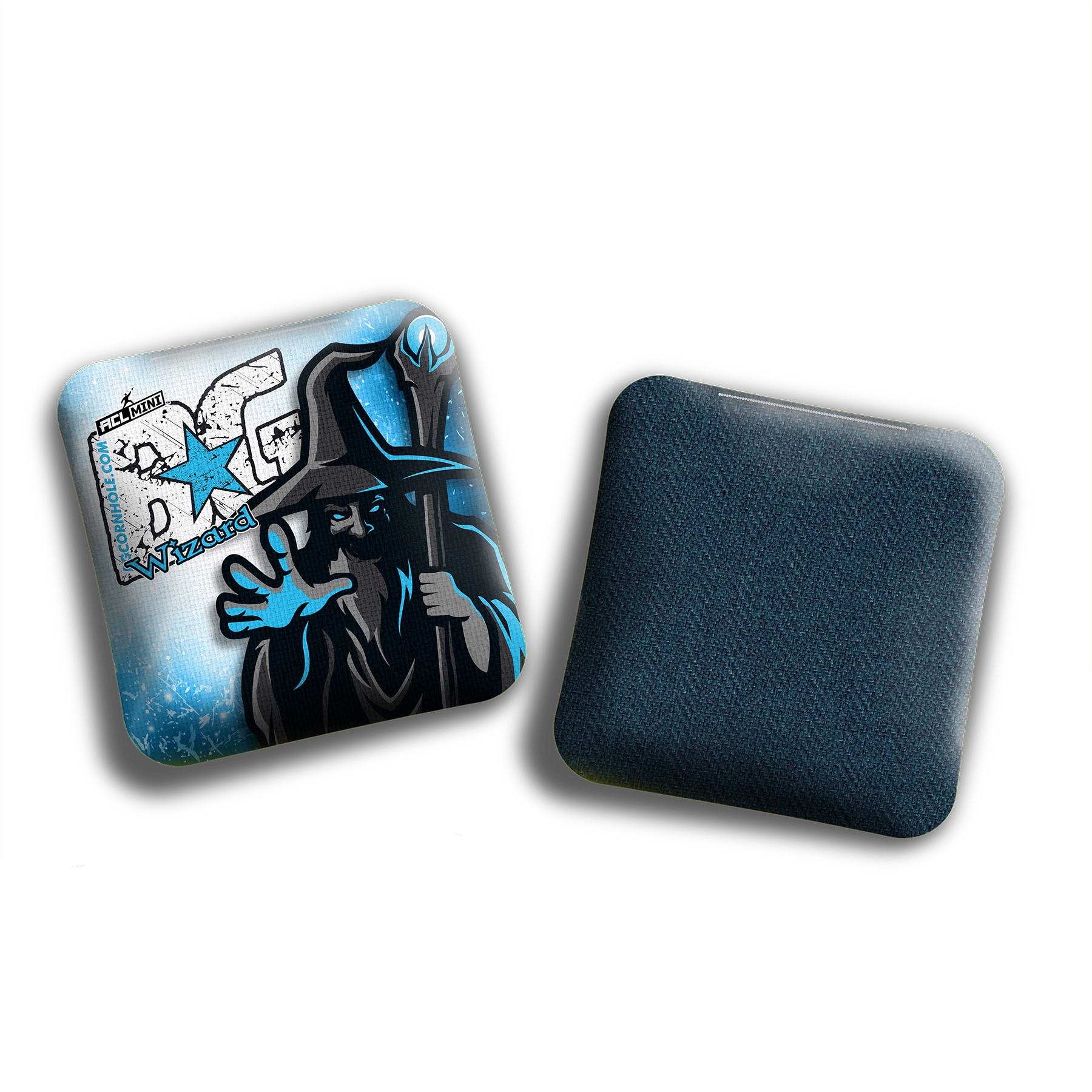 BG Wizard 4" Mini Cornhole Bags - “OG WIZARD” - Set of 4 Bags