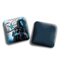Load image into Gallery viewer, BG Wizard 4&quot; Mini Cornhole Bags - “OG WIZARD” - Set of 4 Bags