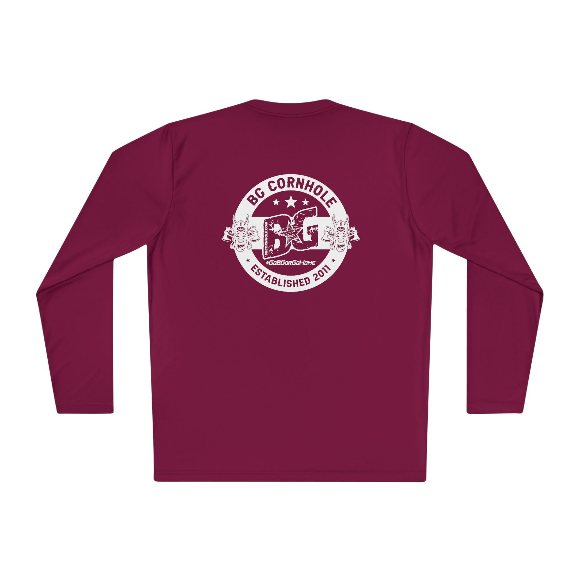 BG Unisex Lightweight Polyester Long Sleeve Tee - Multiple Colors