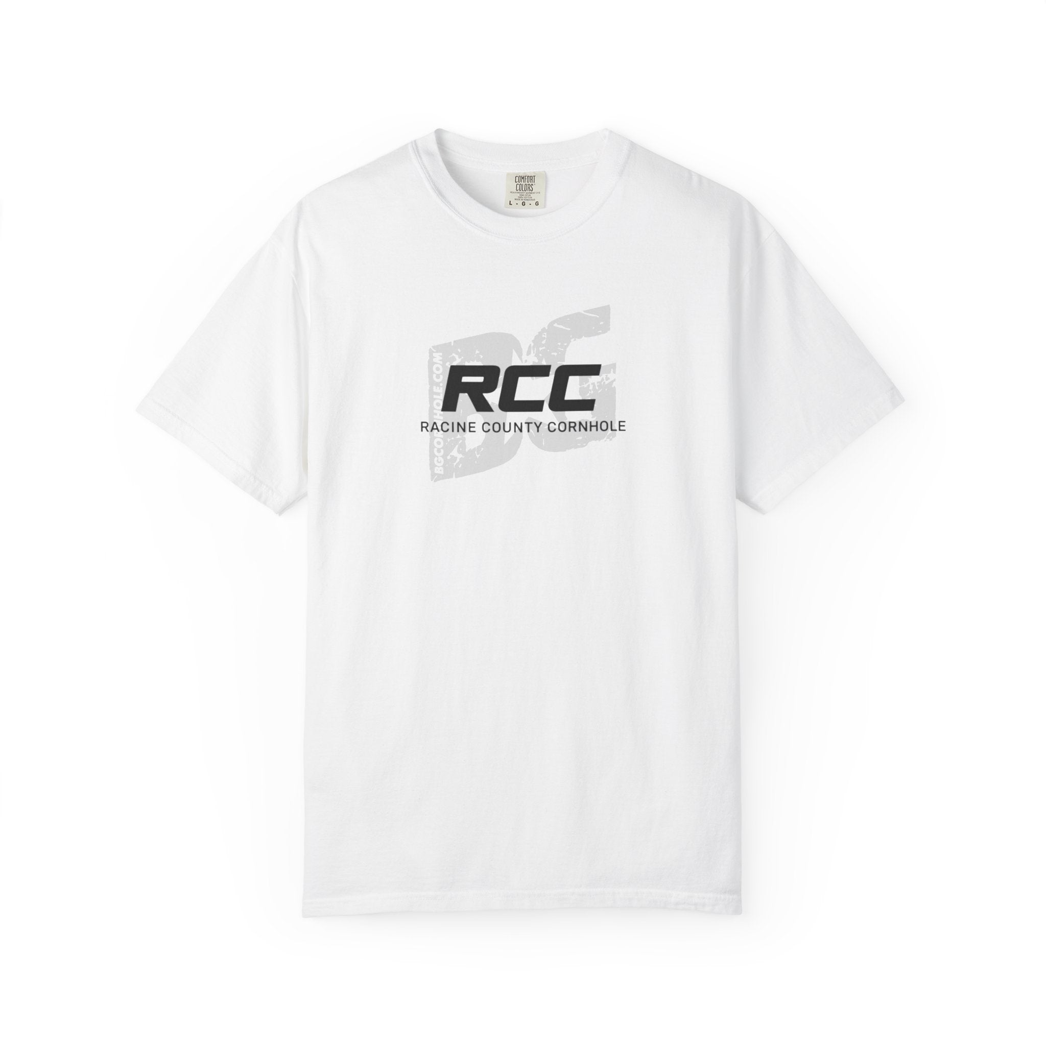 BG x Racine County Cornhole Unisex Garment-Dyed T-shirt - Multiple Colors