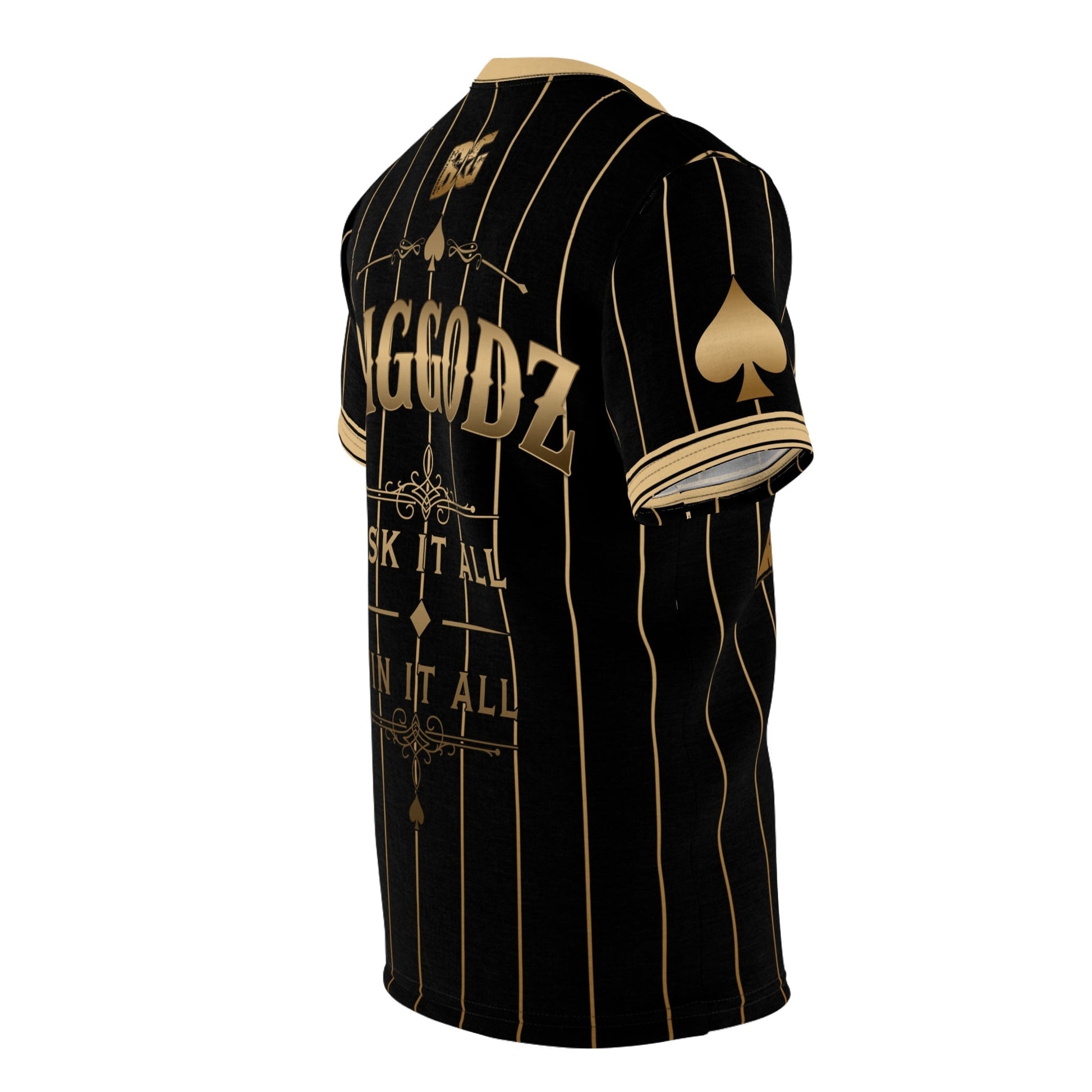 BG / CaddySack "Risk It All" Pinstripe Jersey (Non-Custom)