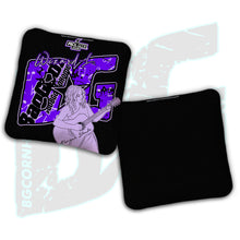 Load image into Gallery viewer, 2026 BG Multiple Bag Models  - "Morgan Blonde Notes” - ACL Pro Stamped Cornhole Bags - SET OF 4 BAGS