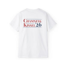 Load image into Gallery viewer, Chamness + Kissel Unisex Tee - Multiple Colors