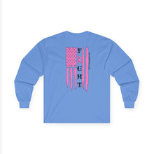 Load image into Gallery viewer, BG Pink Ribbon Unisex Long Sleeve Shirt - Multiple Colors