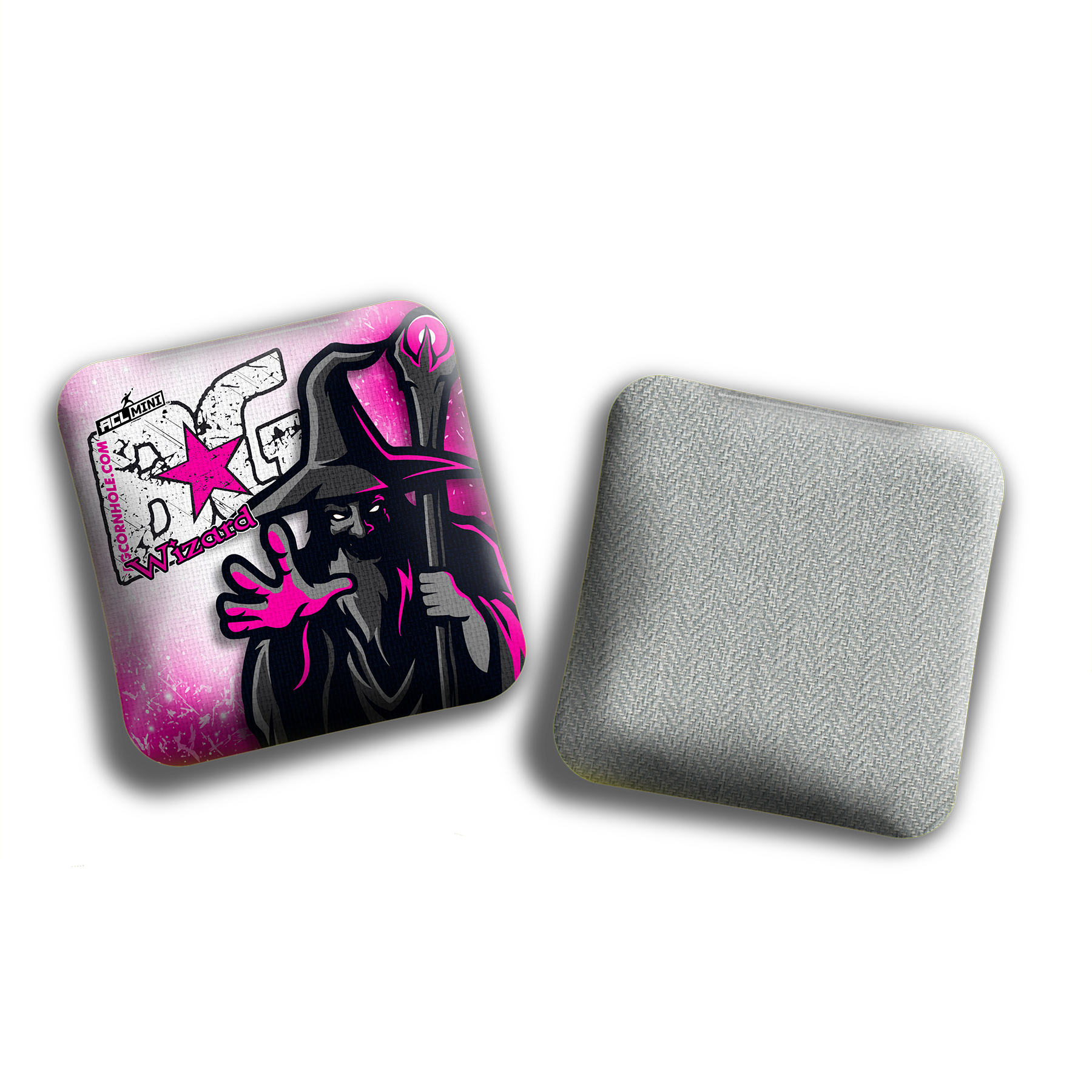 BG Wizard 4" Mini Cornhole Bags - “OG WIZARD” - Set of 4 Bags