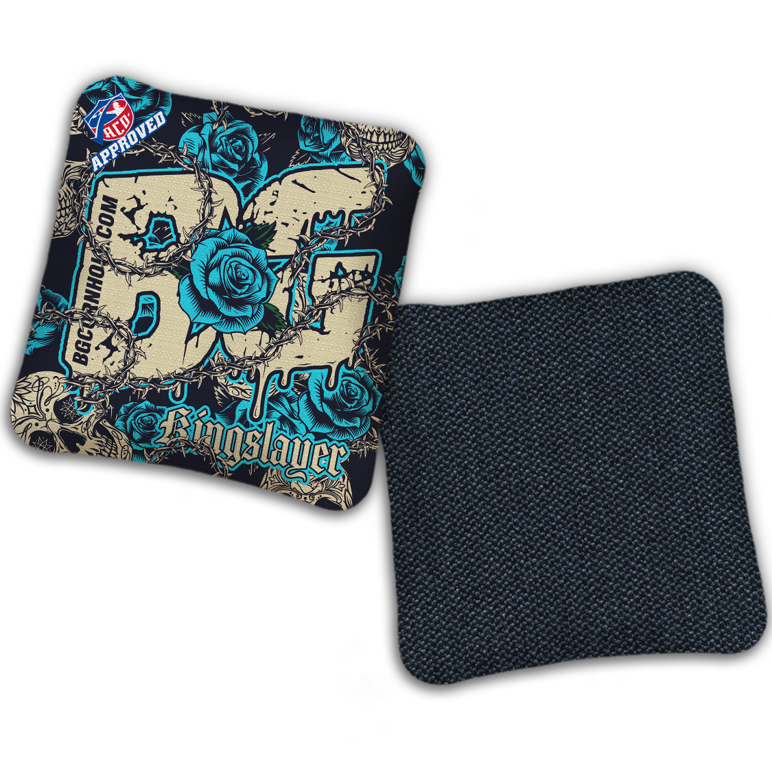 2027 ACO Stamped Cornhole Bags - BG Multiple Bag Models "THORNS AND ROSES" - SET OF 4 BAGS