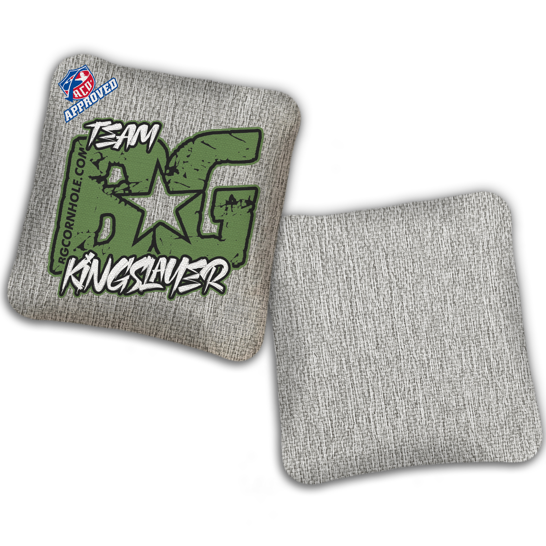 2027 ACO Stamped Cornhole Bags - BG KINGSLAYER “ESPN THROWBACK COLORMATCH" - SET OF 4 BAGS