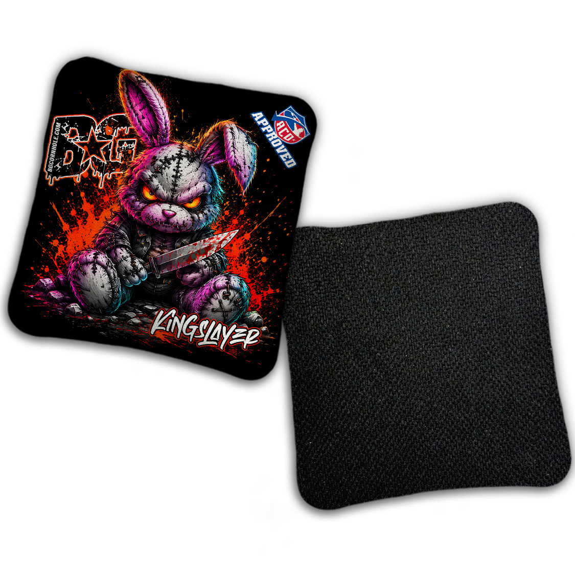 2027 ACO Stamped Cornhole Bags - BG Multiple Bag Models "BAD BUNNY" - SET OF 4 BAGS