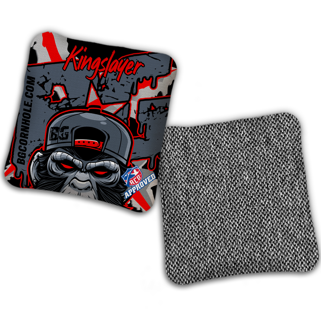 2027 ACO Stamped Cornhole Bags - BG Multiple Bag Models "MONKEY BUSINESS" - SET OF 4 BAGS