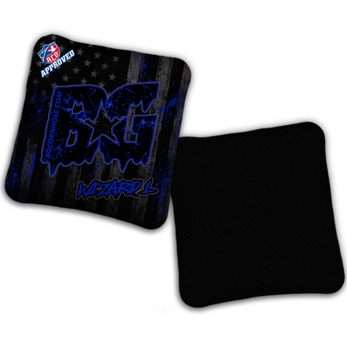 2027 ACO Stamped Cornhole Bags - BG Multiple Bag Models "AMERICAN GRIT" - SET OF 4 BAGS