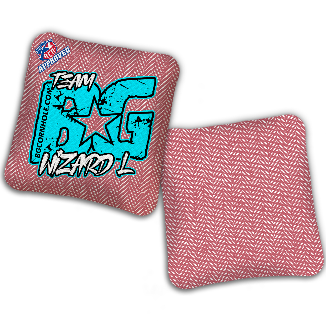 2027 ACO Stamped Cornhole Bags - BG WIZARD L “ESPN THROWBACK COLORMATCH" - SET OF 4 BAGS