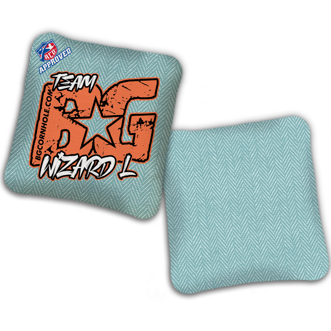 2027 ACO Stamped Cornhole Bags - BG WIZARD L “ESPN THROWBACK COLORMATCH" - SET OF 4 BAGS