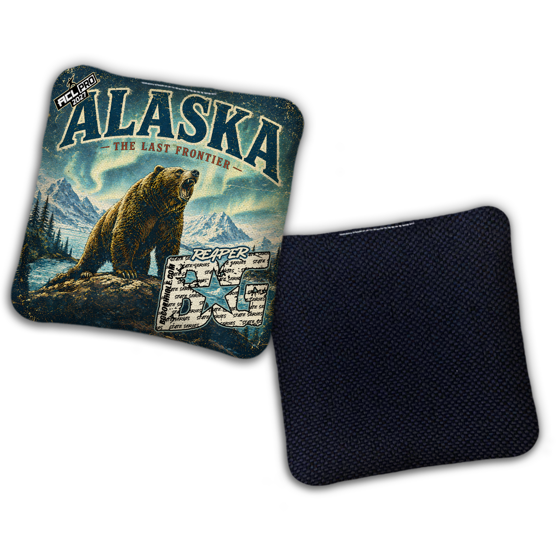 2027 BG Multiple Bag Models "ALASKA" - ACL Pro Stamped Cornhole Bags - SET OF 4 BAGS