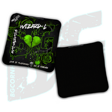 Load image into Gallery viewer, 2026 BG Multiple Bag Models "Green Anti Valentines Day" - ACL Pro Stamped Cornhole Bags - SET OF 4 BAGS