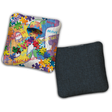 Load image into Gallery viewer, 2026 BG Multiple Bag Models "Autism 2026" - ACL Pro Stamped Cornhole Bags - SET OF 4 BAGS