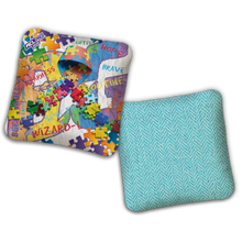 Load image into Gallery viewer, 2026 BG Multiple Bag Models "Autism 2026" - ACL Pro Stamped Cornhole Bags - SET OF 4 BAGS