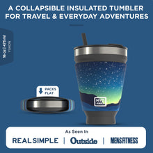 Load image into Gallery viewer, Collapsible Insulated Drink Tumbler