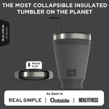 Load image into Gallery viewer, Collapsible Insulated Drink Tumbler