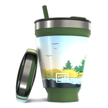 Load image into Gallery viewer, Collapsible Insulated Drink Tumbler