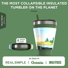 Load image into Gallery viewer, Collapsible Insulated Drink Tumbler