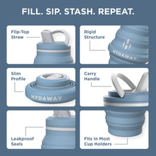 Load image into Gallery viewer, Collapsible Water Bottle | 17oz