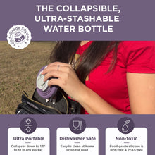 Load image into Gallery viewer, Collapsible Water Bottle | 17oz